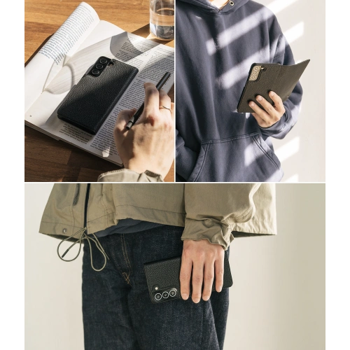 Etui Ringke Folio Signature Standard Samsung Galaxy S22 Black