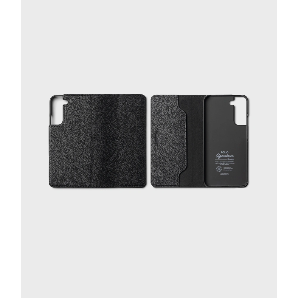 Wholesale Ringke Folio Signature Standard Samsung Galaxy S22+ Plus Black - RGK1576BLK - {ean13} - Hurt