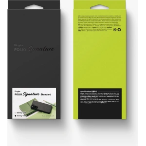 Hurtownia GSM - Etui Ringke Folio Signature Standard Samsung Galaxy S22+ Plus Black - RGK1576BLK - {ean13} - Hurt