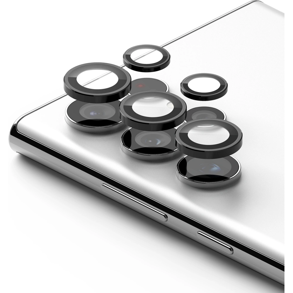 Hurtownia GSM - Szkło hartowane na aparat Ringke Camera Lens Frame Glass Samsung Galaxy S22 Ultra Black - RGK1573BLK - {ean13} - Hurt