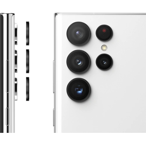 Szkło hartowane na aparat Ringke Camera Lens Frame Glass Samsung Galaxy S22 Ultra Black