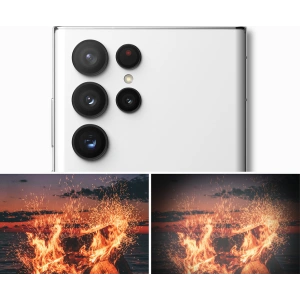 Hurtownia GSM - Tvrzené sklo na aparát Ringke Rám skla objektivu Samsung Galaxy S22 Ultra Černé - RGK1573BLK - {ean13} - Hurt