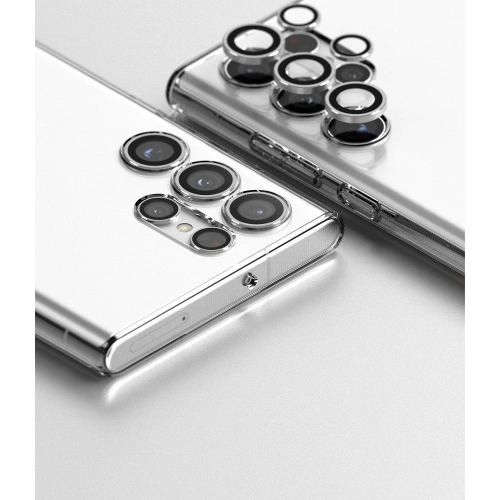 Szkło hartowane na aparat Ringke Camera Lens Frame Glass Samsung Galaxy S22 Ultra Black