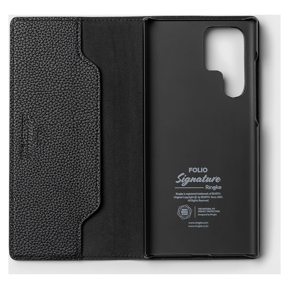Hurtownia GSM - Etui Ringke Folio Signature EZ Strap Samsung Galaxy S22 Ultra Black - RGK1574BLK - {ean13} - Hurt