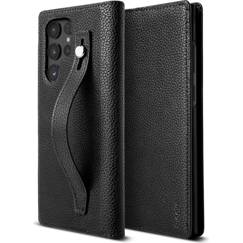 Etui Ringke Folio Signature EZ Strap Samsung Galaxy S22 Ultra Black