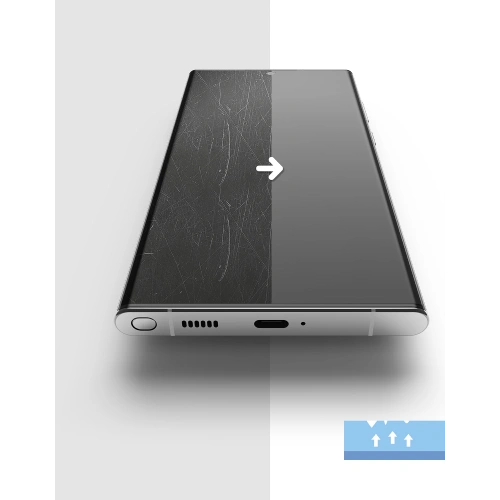 Folia hydrożelowa Ringke Dual Easy Full Cover Samsung Galaxy S22 Ultra Case Friendly