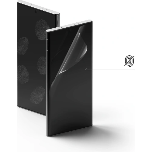 Folia hydrożelowa Ringke Dual Easy Full Cover Samsung Galaxy S22 Ultra Case Friendly