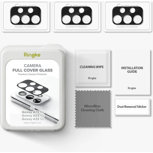 Szkło hartowane na aparat Ringke Camera Protector Glass Samsung Galaxy A73 5G/A53 5G/A33 5G [2 PACK]