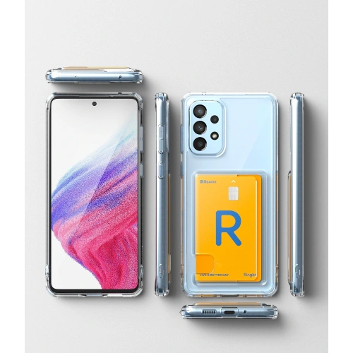 Etui Ringke Fusion Card Samsung Galaxy A53 5G Clear