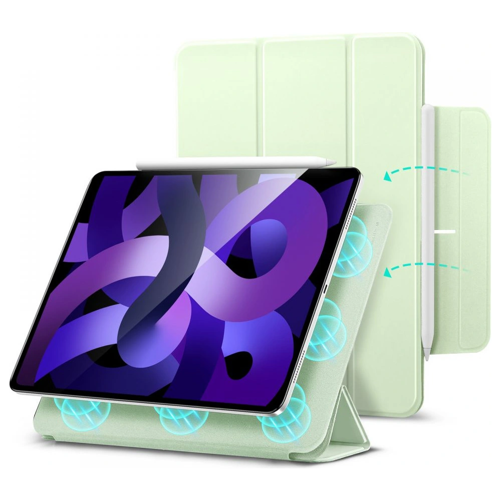 Hurtownia GSM - Etui ESR Rebound Magnetic Apple iPad Air 10.9 2020/2022 (4. a 5. generace) / iPad Air 11 2024 (6. generace) Mint Green - ESR486MNTGRN - {ean13} - Hurt