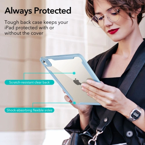 Etui ESR Rebound Hybrid Apple iPad Air 10.9 2020/2022 (4. i 5. generacji) / iPad Air 11 2024 (6. generacji) Frosted Green