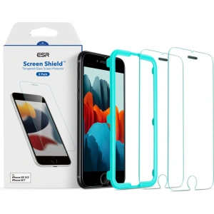 Hurtownia GSM - Szkło hartowane ESR Screen Shield Apple iPhone SE 2022/SE 2020/8/7 Clear [2 PACK] - ESR490 - {ean13} - Hurt