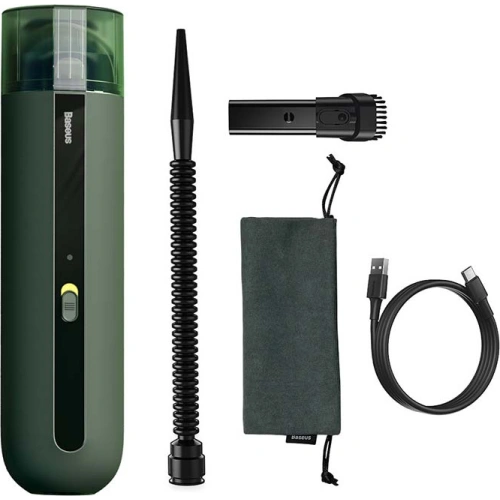 Bezprzewodowy odkurzacz samochodowy Baseus A2 5000Pa (zielony)