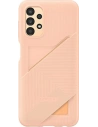 Etui Samsung Galaxy A13 LTE EF-OA135TP broskvový/peach Kryt s slotem na kartu