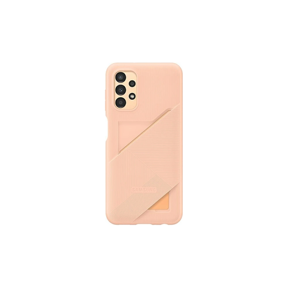 Hurtownia GSM - Etui Samsung Galaxy A13 LTE EF-OA135TP broskvový/peach Kryt s slotem na kartu - SMG673PEA - {ean13} - Hurt