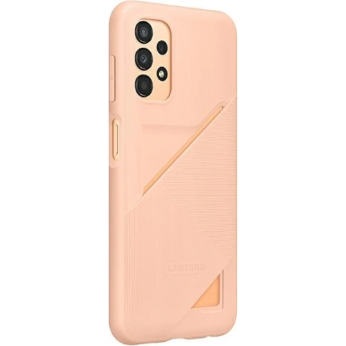 Etui Samsung Galaxy A13 LTE EF-OA135TP brzoskwiniowy/peach Card Slot Cover