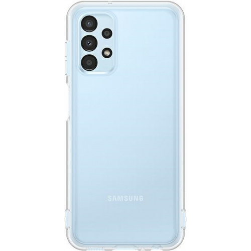 Samsung Distributor - 8806094330748 - SMG674CL - Samsung Galaxy A13 4G EF-QA135TT transparent Soft Clear Cover - B2B homescreen