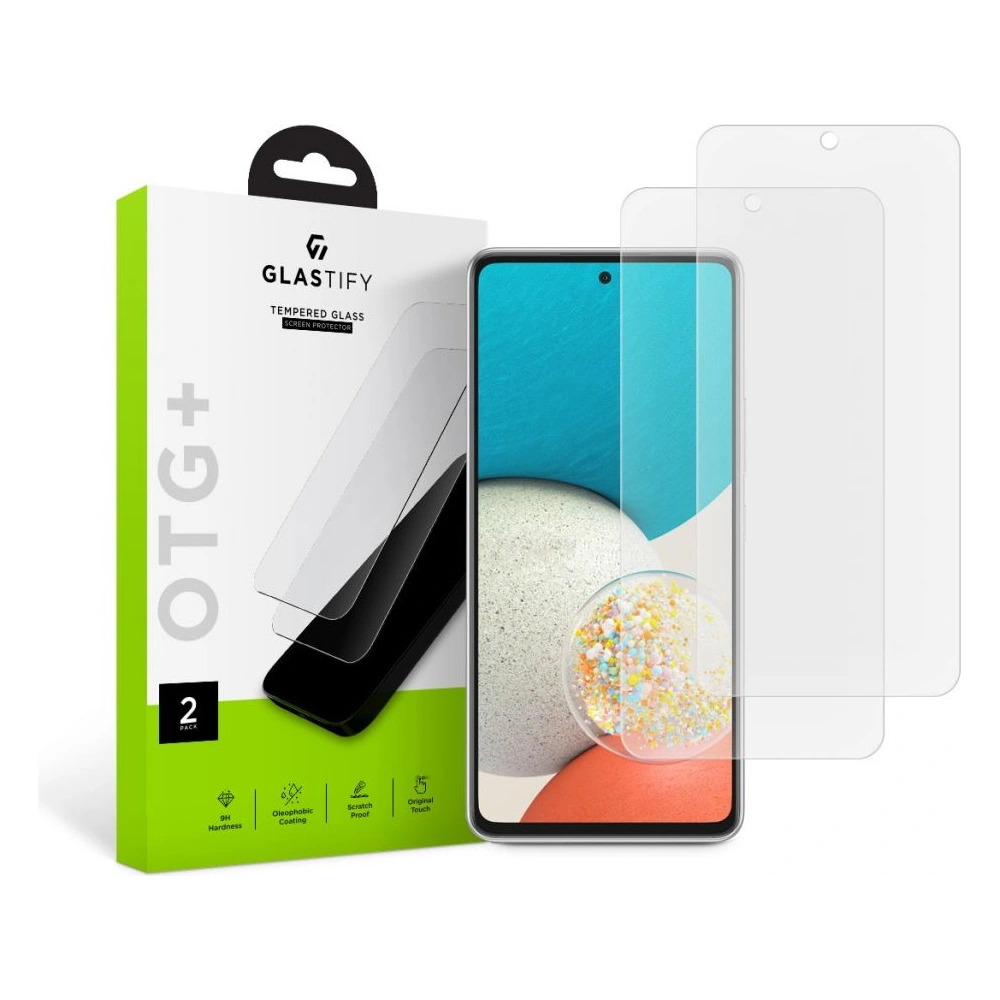 Hurtownia GSM - Tvrzené sklo Glastify OTG+ Samsung Galaxy A53 5G [2 PACK] - GST011 - {ean13} - Hurt