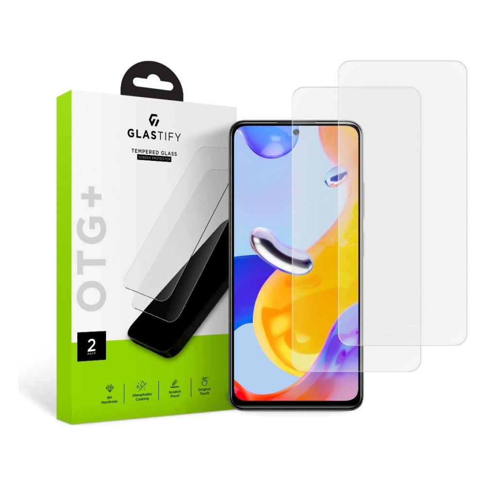 Hurtownia GSM - Tvrzené sklo Glastify OTG+ Redmi Note 11 Pro LTE/5G Clear [2 PACK] - GST012 - {ean13} - Hurt