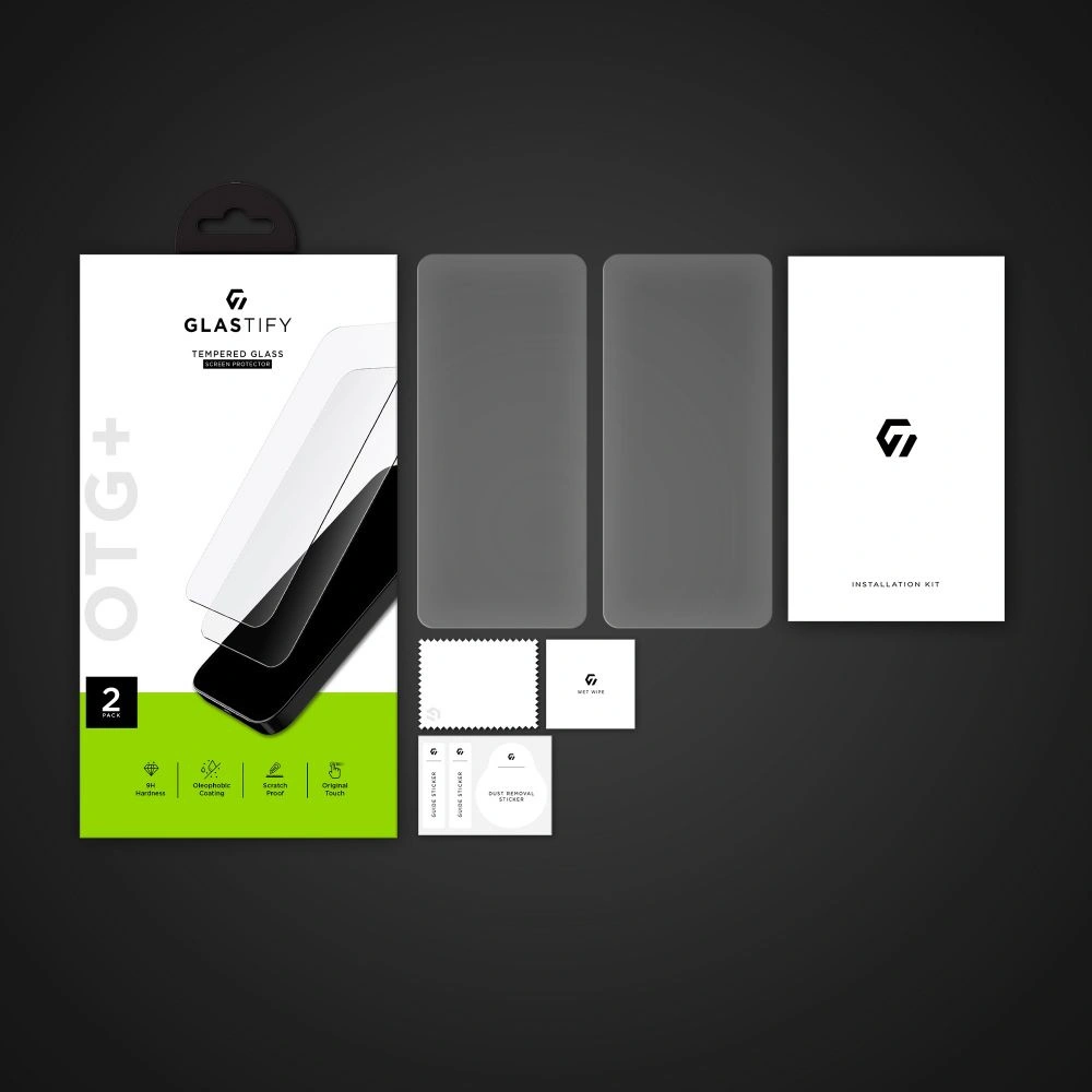 Hurtownia GSM - Tvrzené sklo Glastify OTG+ Redmi Note 11/11S Clear [2 PACK] - GST013 - {ean13} - Hurt