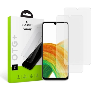 Szkło hartowane Glastify OTG+ Samsung Galaxy A33 5G Clear [2 PACK]
