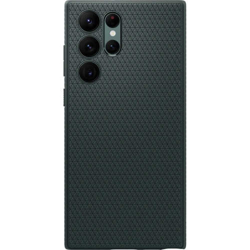 Etui Spigen Liquid Air Samsung Galaxy S22 Ultra Abyss Green