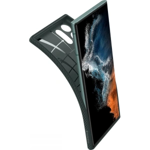 Hurtownia GSM - Etui Spigen Liquid Air Samsung Galaxy S22 Ultra Abyss Green - SPN2210ABYGRN - {ean13} - Hurt