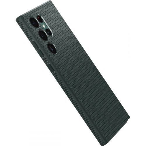 Etui Spigen Liquid Air Samsung Galaxy S22 Ultra Abyss Green
