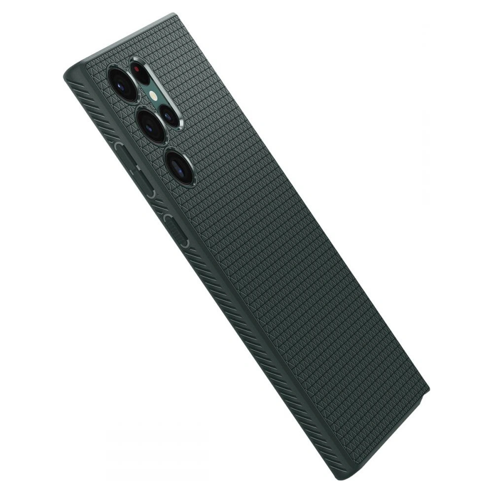 Hurtownia GSM - Etui Spigen Liquid Air Samsung Galaxy S22 Ultra Abyss Green - SPN2210ABYGRN - {ean13} - Hurt