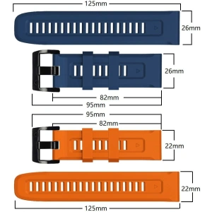 Pasek Tech-Protect Iconband Garmin Fenix 5/6/6 Pro/7 Navy Blue
