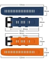 Hurtownia GSM - Pasek Tech-Protect Iconband Garmin Fenix 5/6/6 Pro/7 Navy Blue - THP927NAVBLU - {ean13} - Hurt