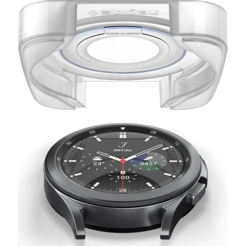 Szkło hartowane Spigen GLAS.tR ez Fit Samsung Galaxy Watch 4 Classic 46mm [2 PACK]
