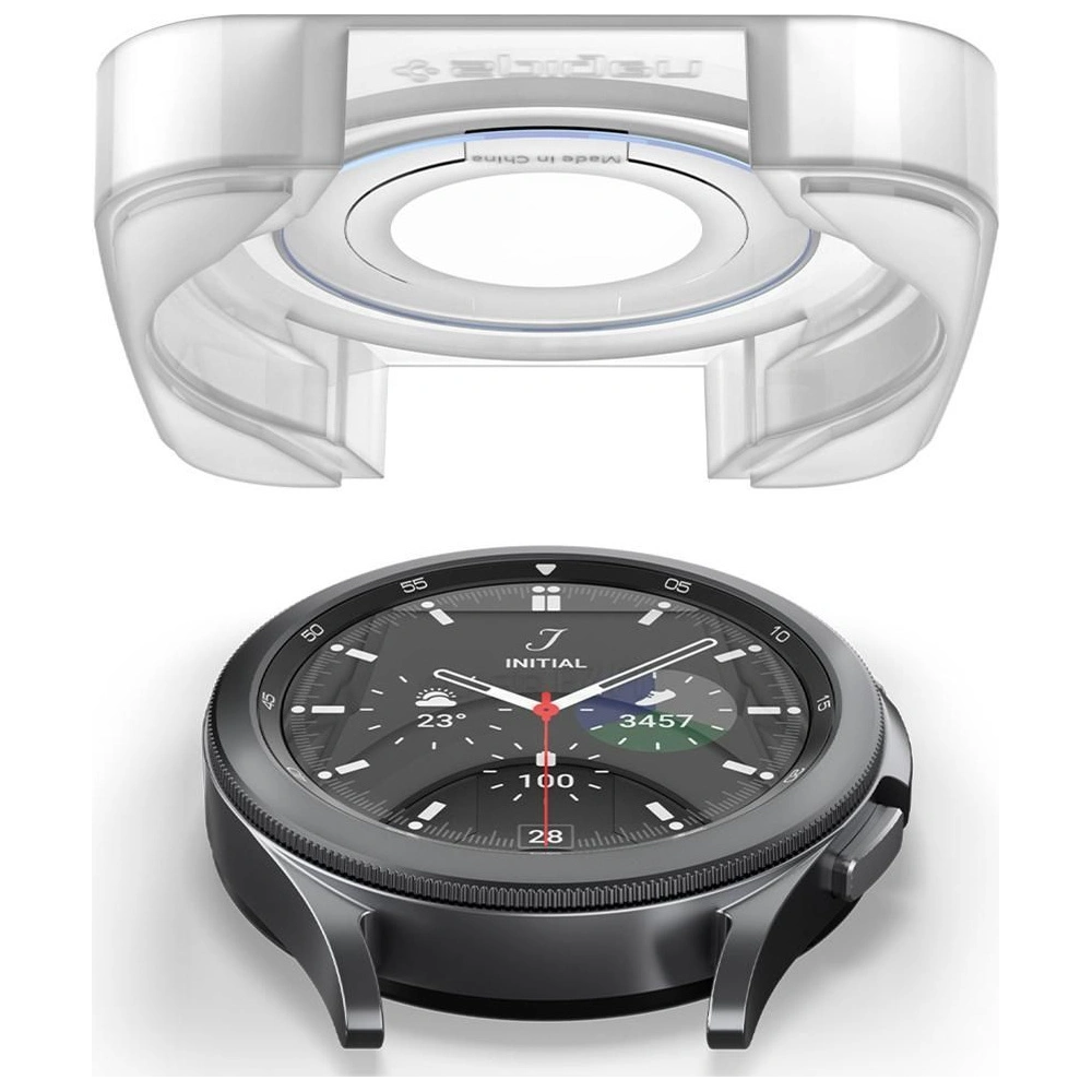 Hurtownia GSM - Szkło hartowane Spigen GLAS.tR ez Fit Samsung Galaxy Watch 4 Classic 46mm [2 PACK] - SPN2211 - {ean13} - Hurt
