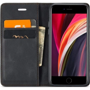 Hurtownia GSM - Case Tech-Protect Wallet Apple iPhone SE 2022/SE 2020/8/7 Dunkelgrau - THP941GRY - {ean13} - Hurt