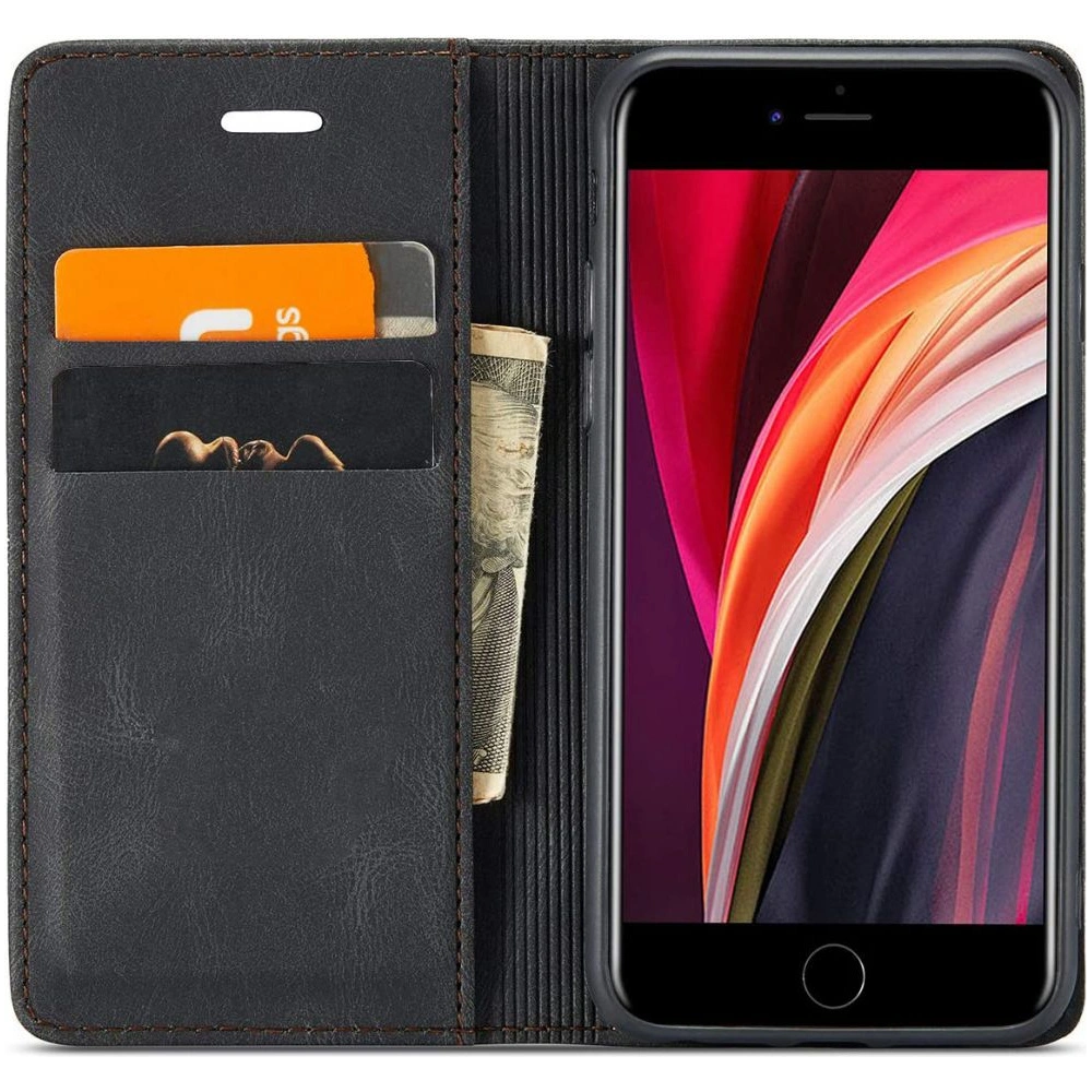 Hurtownia GSM - Etui Tech-Protect Wallet Apple iPhone SE 2022/SE 2020/8/7 tmavě šedá - THP941GRY - {ean13} - Hurt