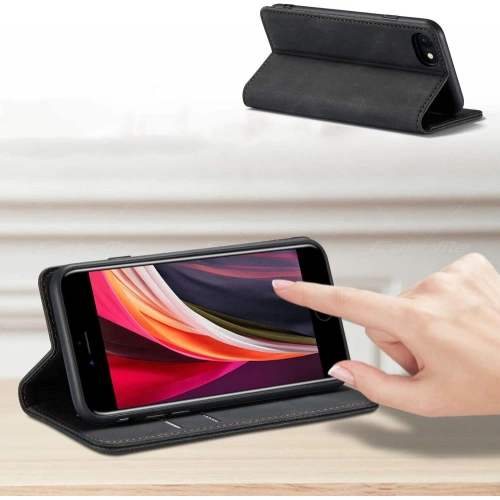 Etui Tech-Protect Wallet Apple iPhone SE 2022/SE 2020/8/7 Dark Grey