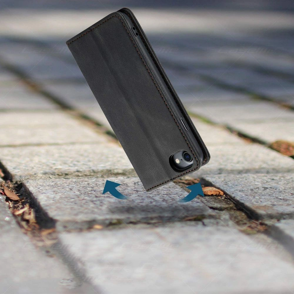 Hurtownia GSM - Etui Tech-Protect Wallet Apple iPhone SE 2022/SE 2020/8/7 tmavě šedá - THP941GRY - {ean13} - Hurt