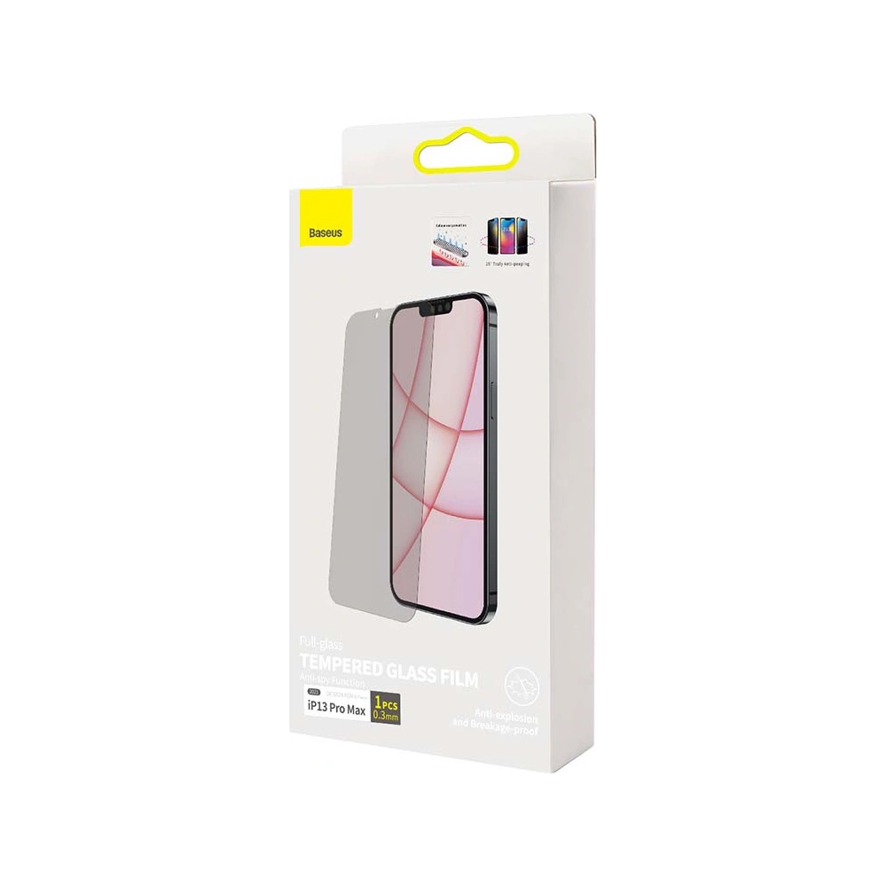 Hurtownia GSM - Szkło prywatyzujące 0.3mm Baseus SGBL062102 Apple iPhone 13 Pro Max - BSU3194 - {ean13} - Hurt