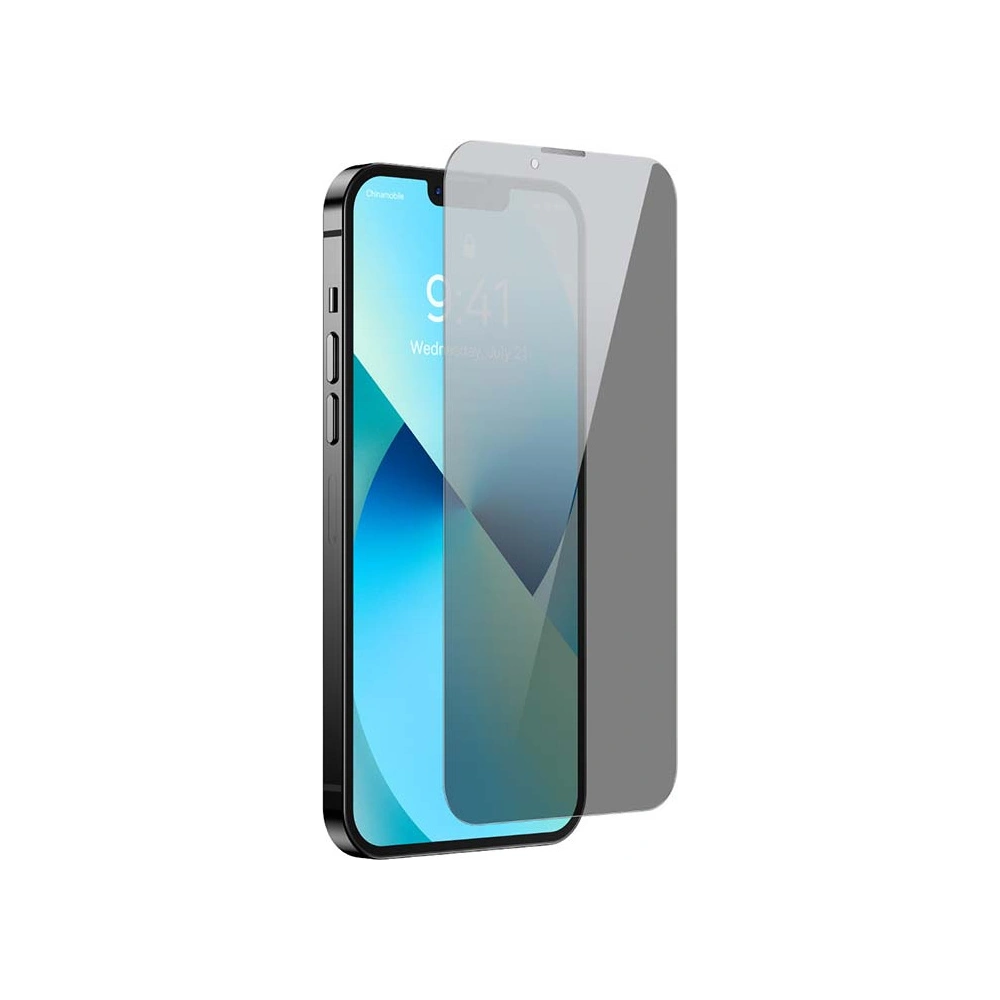 Wholesale Baseus SGBL062002 Privacy Glass 0.3mm Apple iPhone 16e / 14 / 13 / 13 Pro - BSU3197 - {ean13} - Hurt
