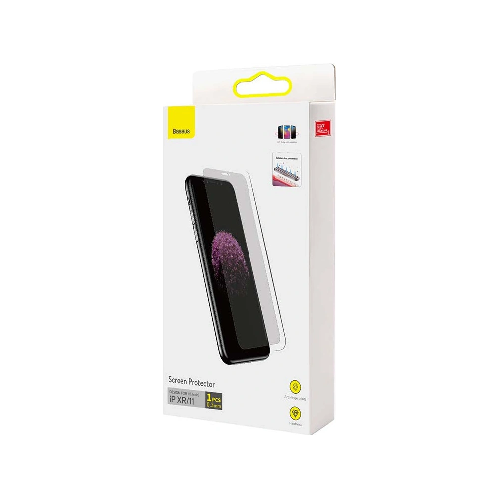 Hurtownia GSM - Szkło prywatyzujące 0.3mm Baseus SGBL061602 Privacy Apple iPhone 11/XR - BSU3198 - {ean13} - Hurt