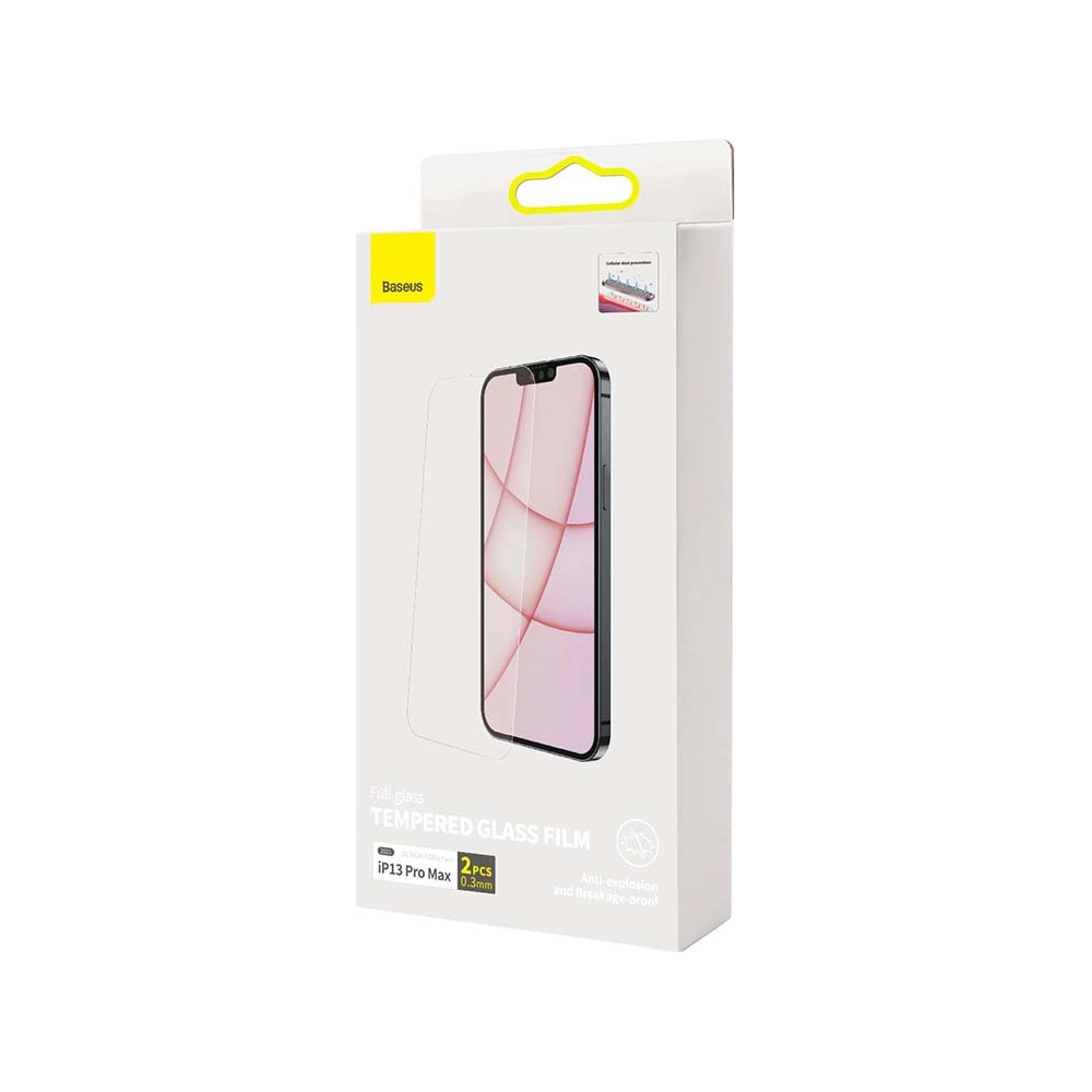 Hurtownia GSM - Tvrzené sklo 0.3mm Baseus SGBL061202 Apple iPhone 13 Pro Max [2 PACK] - BSU3202 - {ean13} - Hurt