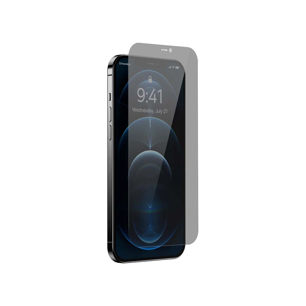 Hurtownia GSM - Szkło prywatyzujące 0.3mm Baseus SGBL060902 Privacy Apple iPhone 12/12 Pro [2 PACK] - BSU3204 - {ean13} - Hurt