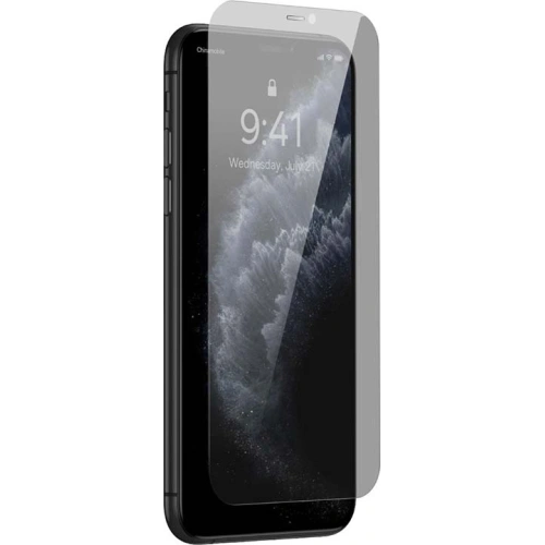 Szkło prywatyzujące 0.3mm Baseus SGBL060602 Privacy Apple iPhone 11 Pro Max/XS Max [2 PACK]