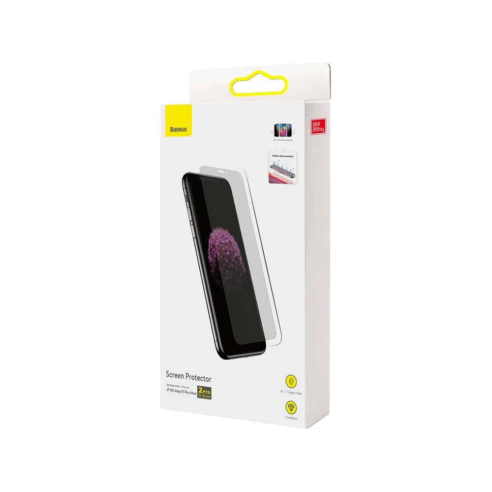 Hurtownia GSM - Privatizační sklo 0.3mm Baseus SGBL060602 Privacy Apple iPhone 11 Pro Max/XS Max [2 PACK] - BSU3207 - {ean13} - Hurt