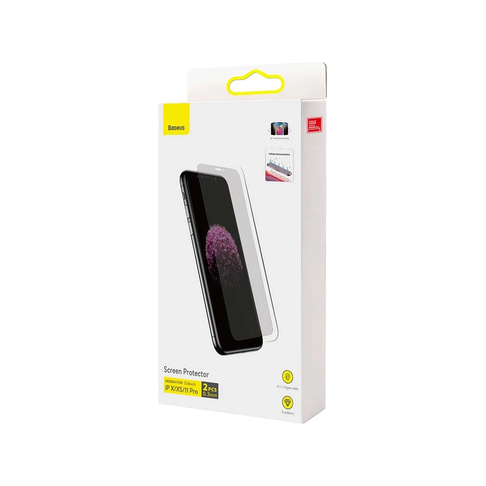 Hurtownia GSM - Sklo privatizující 0.3mm Baseus SGBL060402 Privacy Apple iPhone 11 Pro/XS/X [2 PACK] - BSU3209 - {ean13} - Hurt