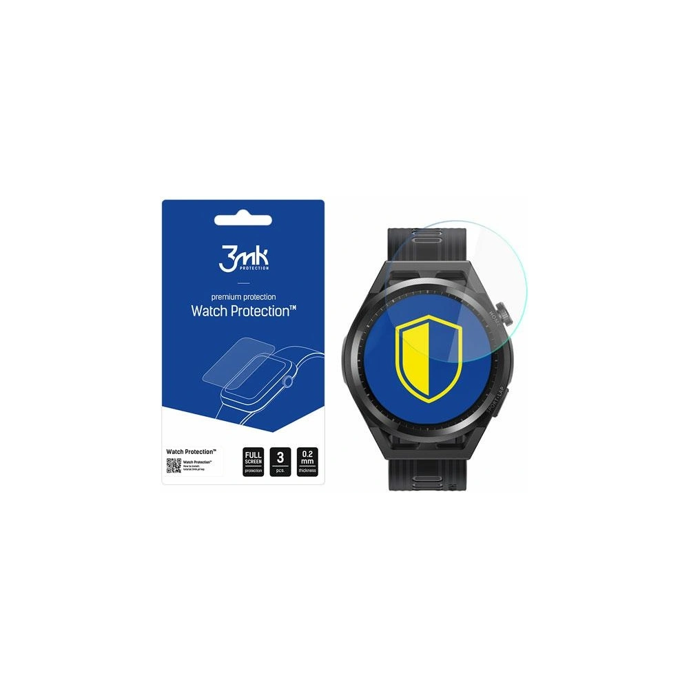 Hurtownia GSM - Hybidní sklo 3MK FlexibleGlass ochrana hodinek Huawei Watch GT Runner - 3MK2923 - {ean13} - Hurt
