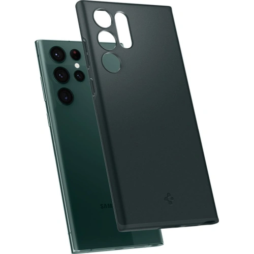 Etui Spigen Thin Fit Samsung Galaxy S22 Ultra Abyss Green