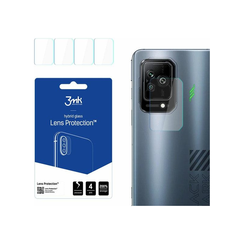 3MK Distributor - 5903108470094 - 3MK2944 - 3MK Lens Protection Xiaomi Black Shark 5 [4 PACK] - B2B homescreen