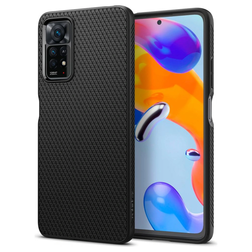 Hurtownia GSM - Etui Spigen Liquid Air Redmi Note 11 Pro LTE/5G Matně černé - SPN2215BLK - {ean13} - Hurt