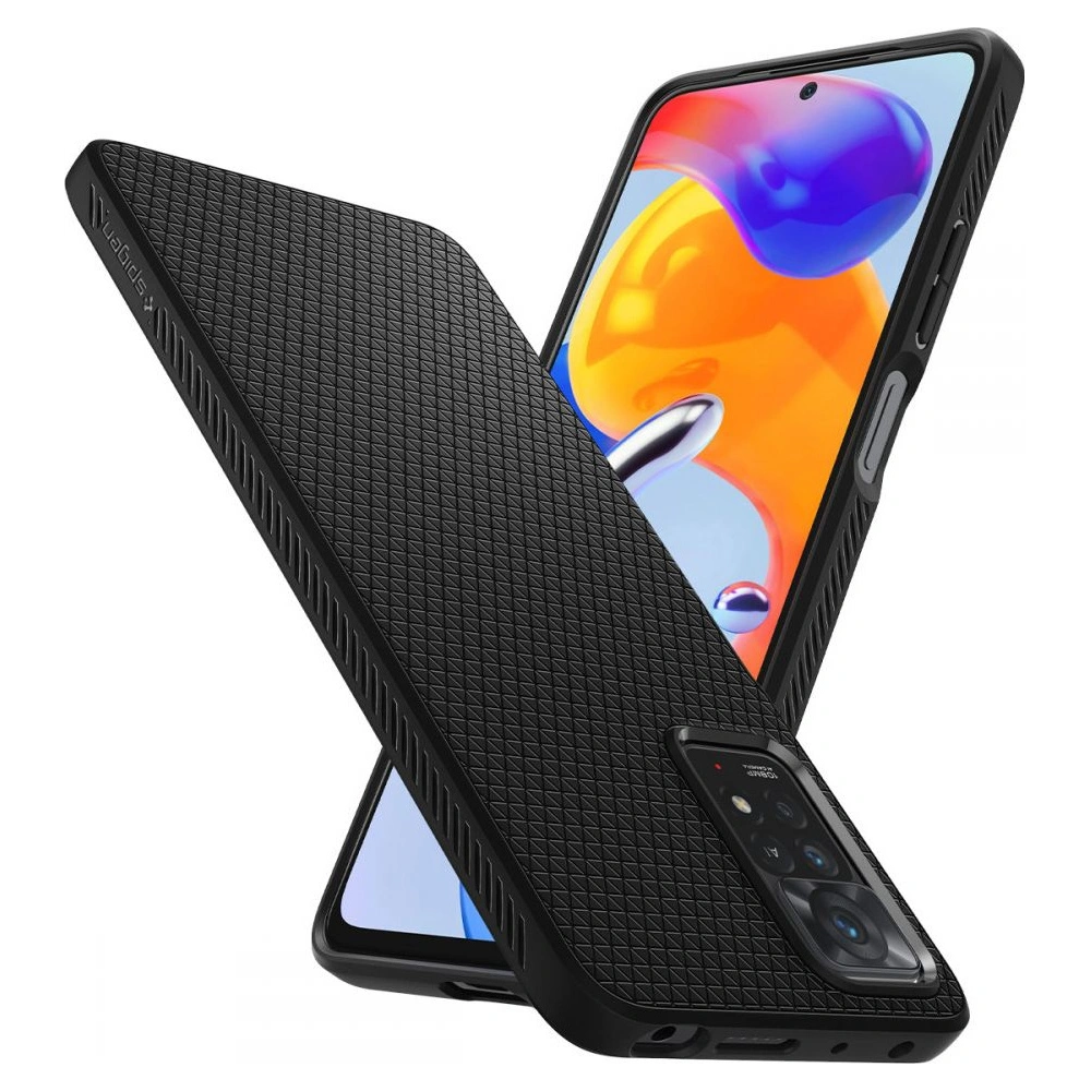 Hurtownia GSM - Etui Spigen Liquid Air Redmi Note 11 Pro LTE/5G Matně černé - SPN2215BLK - {ean13} - Hurt